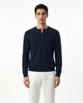 PureLine Navy Henley