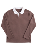 The Contrast Polo - Brown