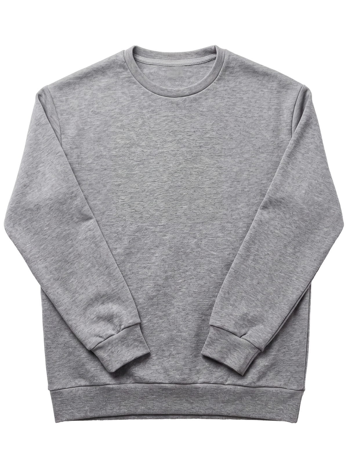 Grey Heathered Crewneck