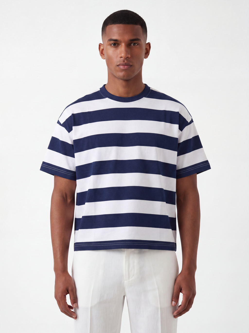 Mariner Stripe Box Tee